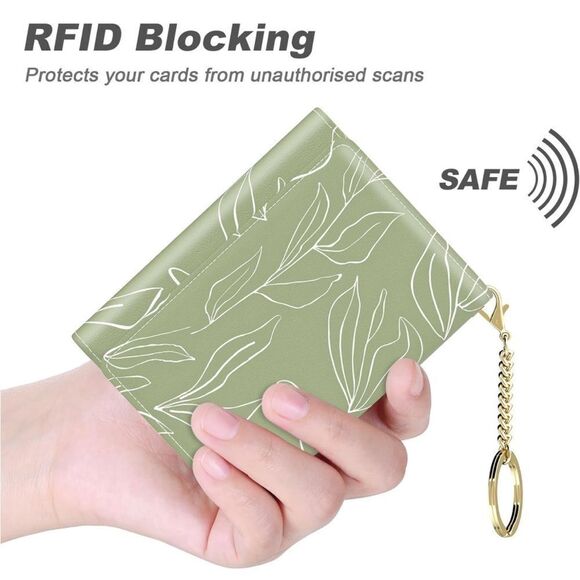 NWT.Broadway Credit Card Slim Wallet with 7 Card Slots & ID Window. Explore Now! - Picture 5 of 7